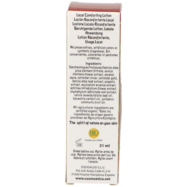 Equisalud Cosmoetica Misol Arnica Loción Reconfortante 31Ml