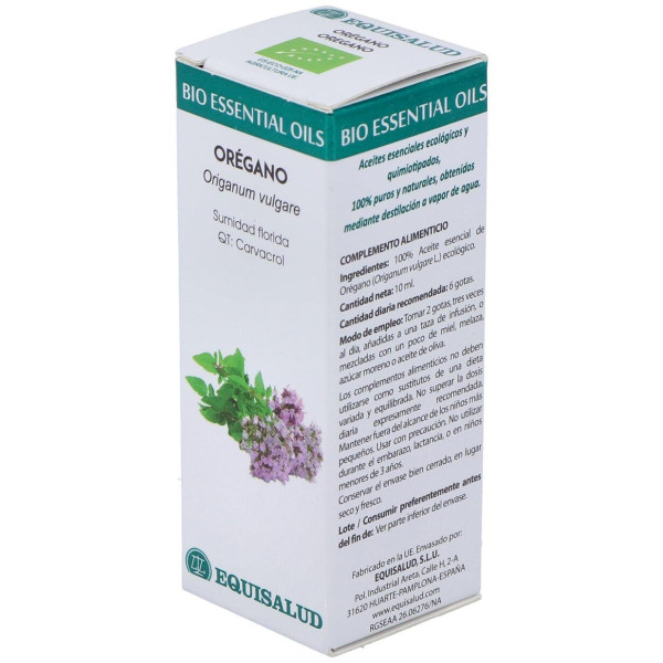 Bio Essential Oils Oregano Ac. Esencial 10Ml.