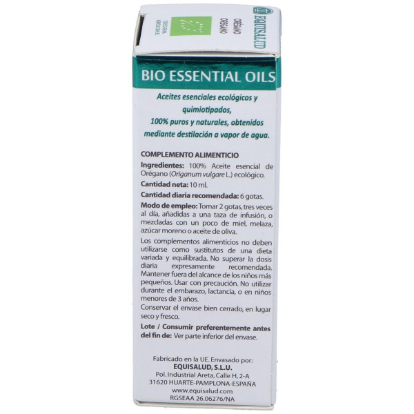 Bio Essential Oils Oregano Ac. Esencial 10Ml.