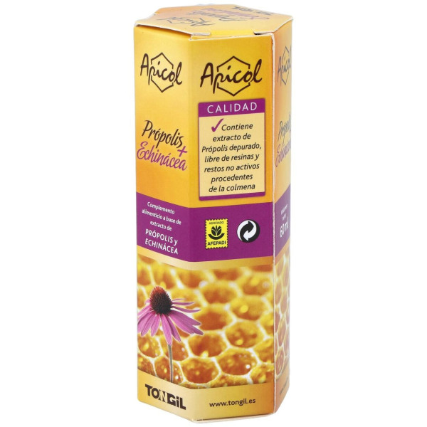 Apicol Propolis + Echinacea Gotas 60Ml.