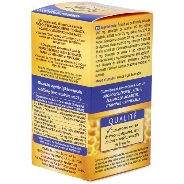 Tongil Apicol Própolis 40Caps