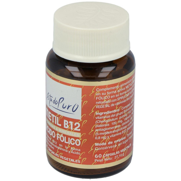 Tongil Estado Puro Metil B12 Ácido Fólico 60Caps
