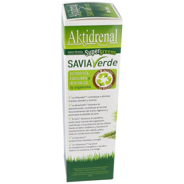 Aktidrenal Savia Verde 500Ml. Lineabel