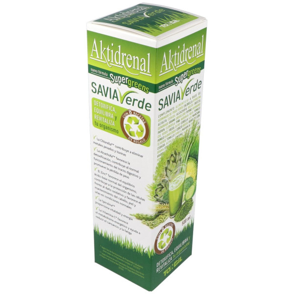Aktidrenal Savia Verde 500Ml. Lineabel