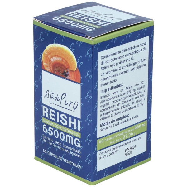 Tongil Estado Puro Reishi 6500Mg 60Caps