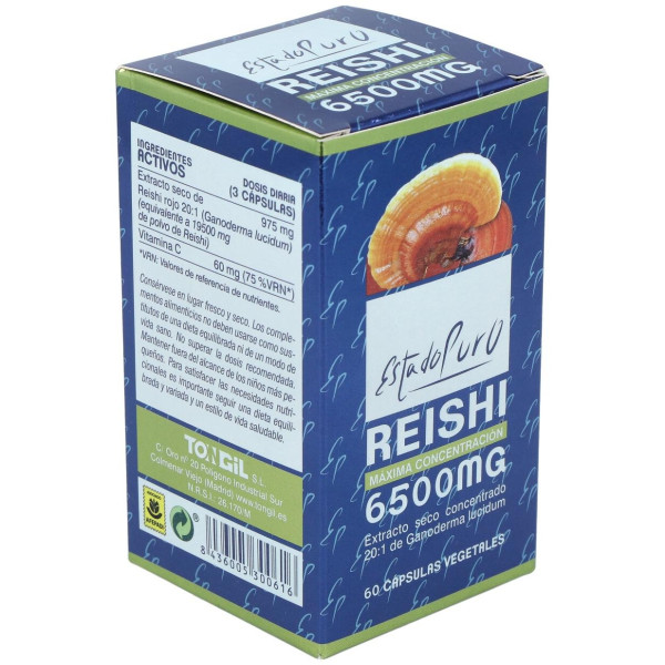 Tongil Estado Puro Reishi 6500Mg 60Caps
