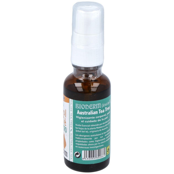 Tongil Bioderm Aceite Árbol Té 100% Puro Spray 30Ml