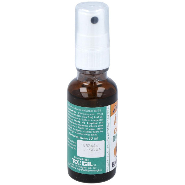 Tongil Bioderm Aceite Árbol Té 100% Puro Spray 30Ml