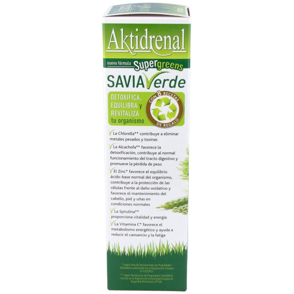 Aktidrenal Savia Verde 250Ml. Lineabel