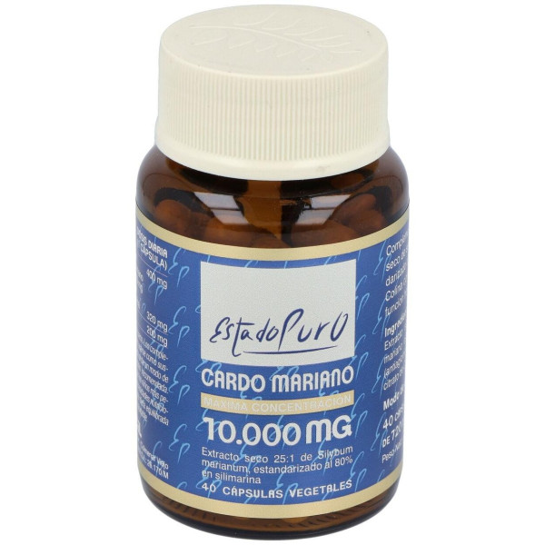 Tongil Estado Puro Cardo Mariano 10.000Mg 40Caps