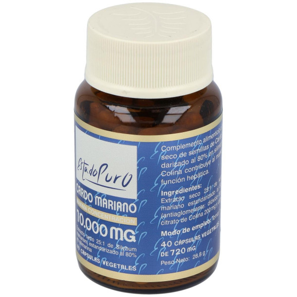 Tongil Estado Puro Cardo Mariano 10.000Mg 40Caps