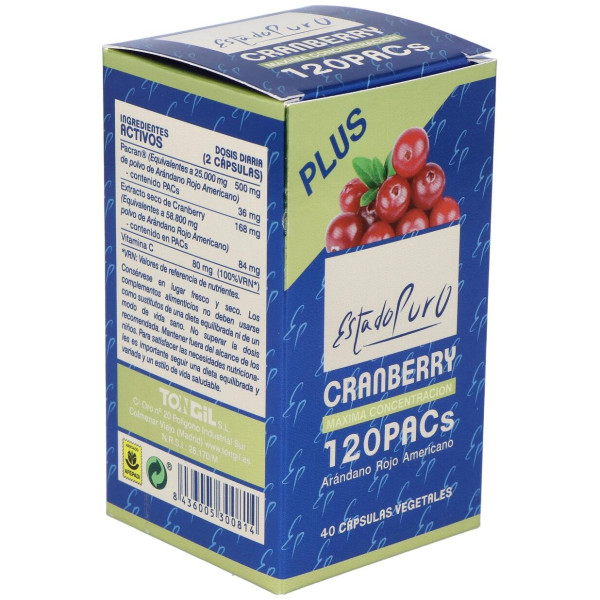 Tongil Estado Puro Cranberry 120 Pacs 40Caps