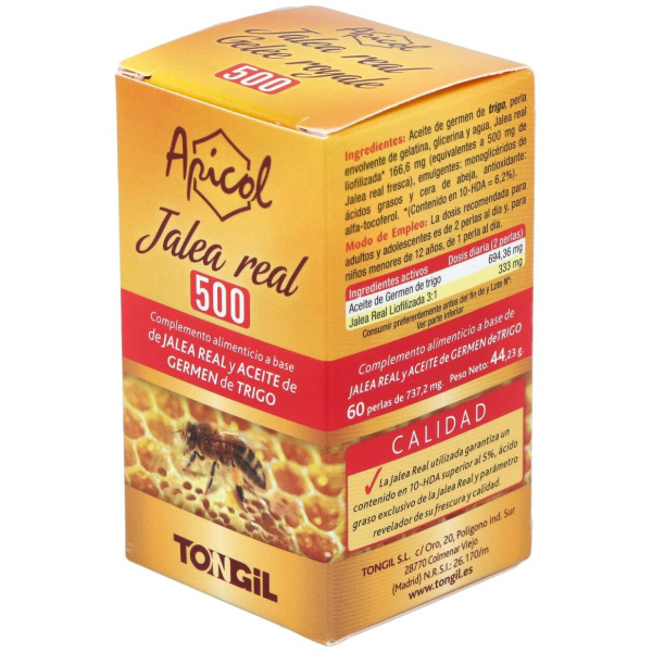 Tongil Apicol Jalea Real 500 60 Perlas