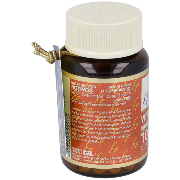 Tongil Estado Puro Vitamina D3 1000 Ui 100Comp