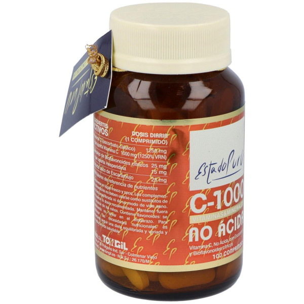 Tongil Estado Puro Vitamina C-1000 No Ácida 100Comp