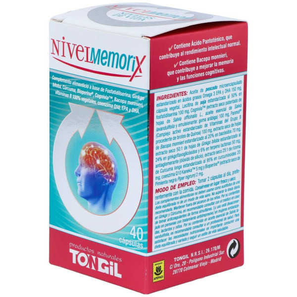 Tongil Nivelmemorix 40Caps