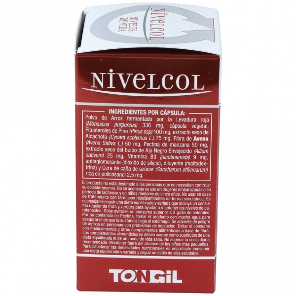 Nivelcol 60 Capsulas Tongil 2