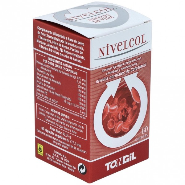 Nivelcol 60 Capsulas Tongil 2