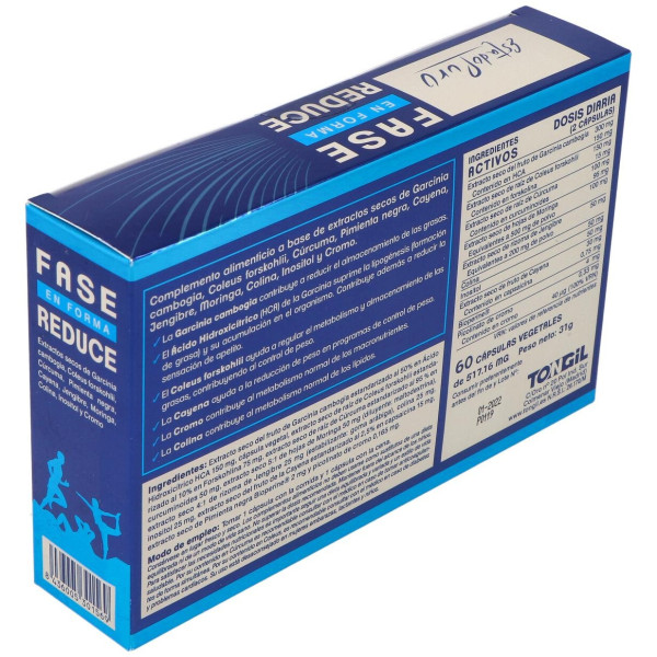 Tongil Estado Puro Fase Reduce En Forma 60 Cápsulas