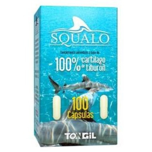 Squalo Cartilago De Tiburon Puro 750Mg. 100Cap.