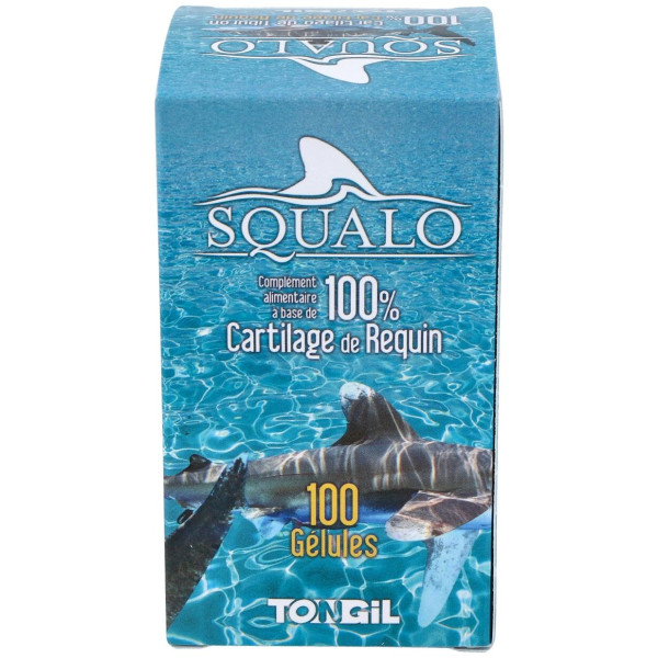 Squalo Cartilago De Tiburon Puro 750Mg. 100Cap.