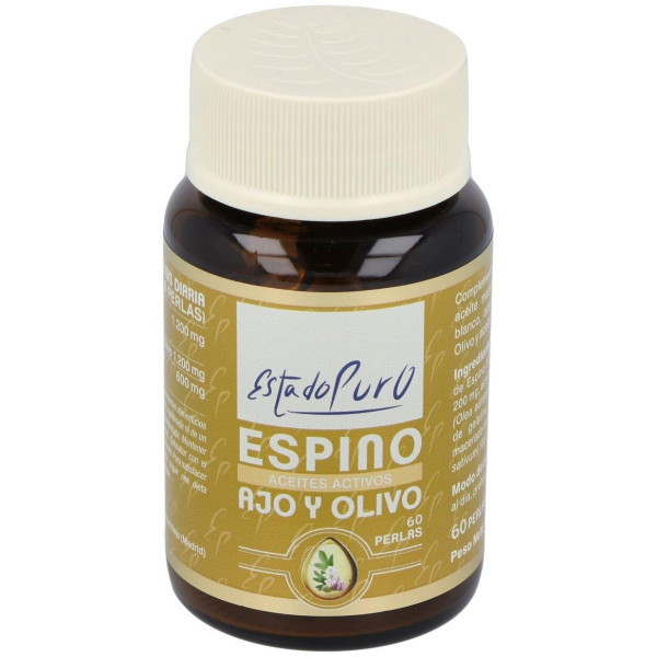 Tongil Estado Puro Espino, Ajo Y Olivo 60Perlas