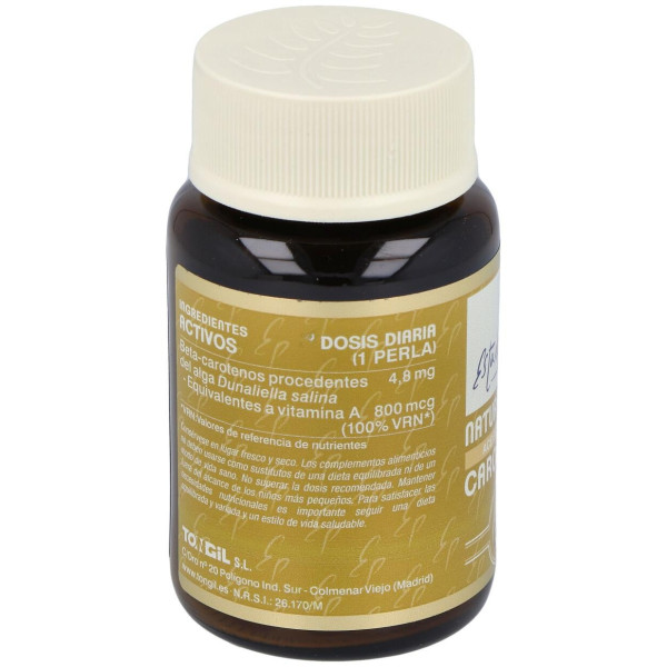 Natural Betacaroteno Aceites Activos 90Perlas