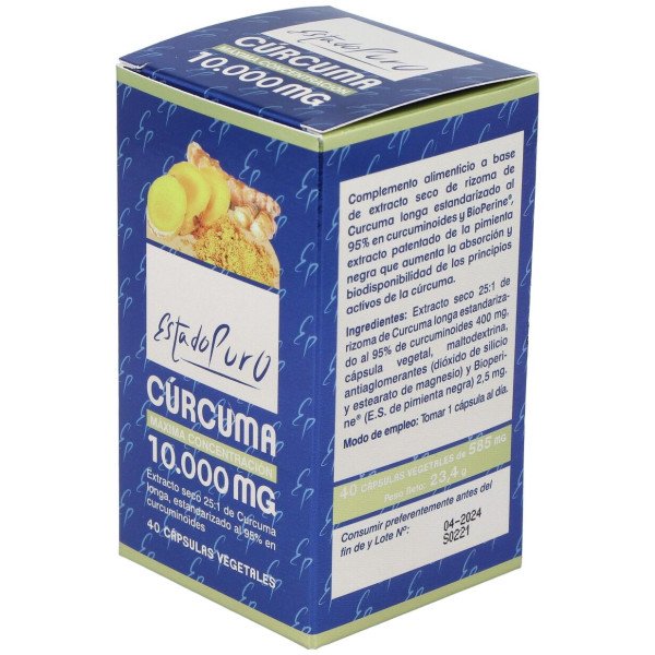 Tongil Estado Puro Cúrcuma 10.000Mg 40Caps