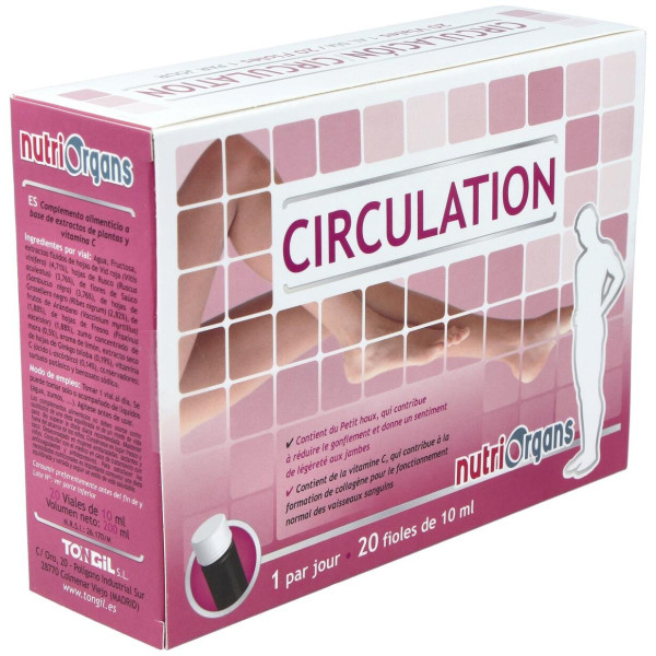 Tongil Nutriorgans Circulación 20Viales