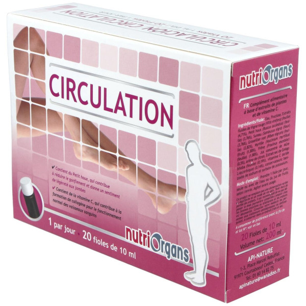 Tongil Nutriorgans Circulación 20Viales