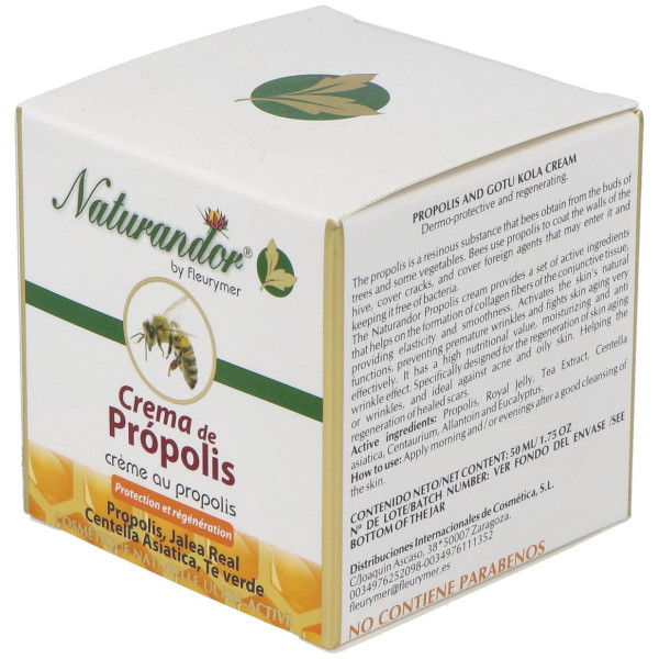 Fleurymer Crema Hidratante De Propoleo Naturandor 50Ml