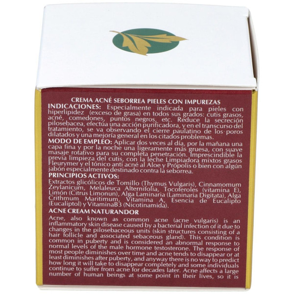 Fleurymer Crema Acne-Seborrea 50Ml