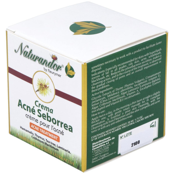 Fleurymer Crema Acne-Seborrea 50Ml