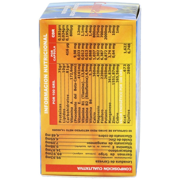 Complex Sol Vitaminas+Minerales Para El Sol 60Cap.