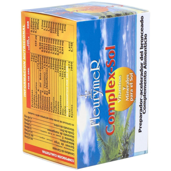 Complex Sol Vitaminas+Minerales Para El Sol 60Cap.