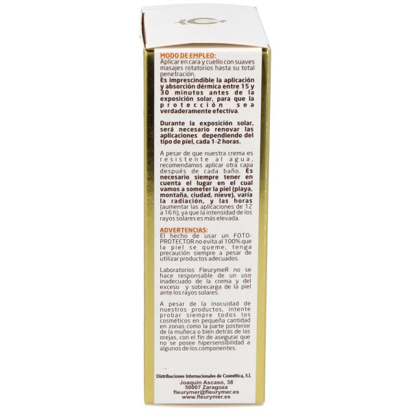 Fleurymer Crema Solar Facial Spf50 80Ml