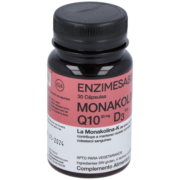 Monakolina+Q10+D3 30Cap.