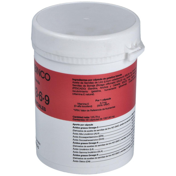 Enzime Sabinco Omega 3 6 9 1000Mg 90Caps