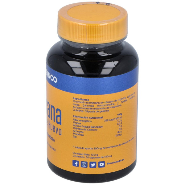 Membrana de Cascara de Huevo 30cap - Sabinco