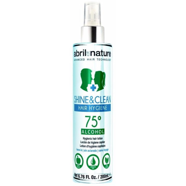 Abril Et Nature Shine Y Clean Hair Hygiene 75º Alcohol 200Ml