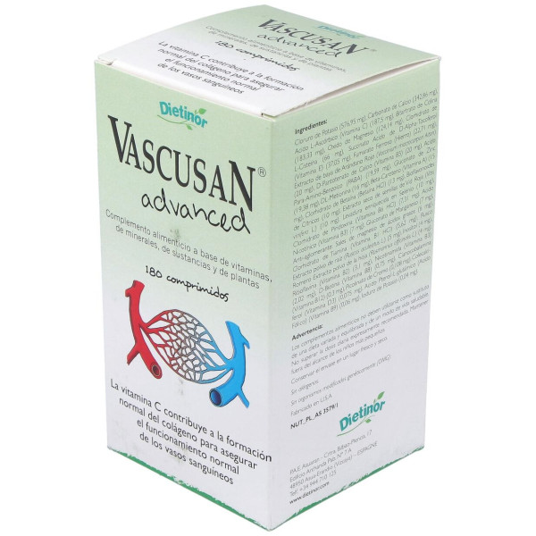 Dietinor Vascusan Advanced 180 Tabletas