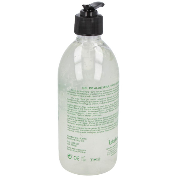Derbós Gel Aloe Vera 100% Natural 500Ml