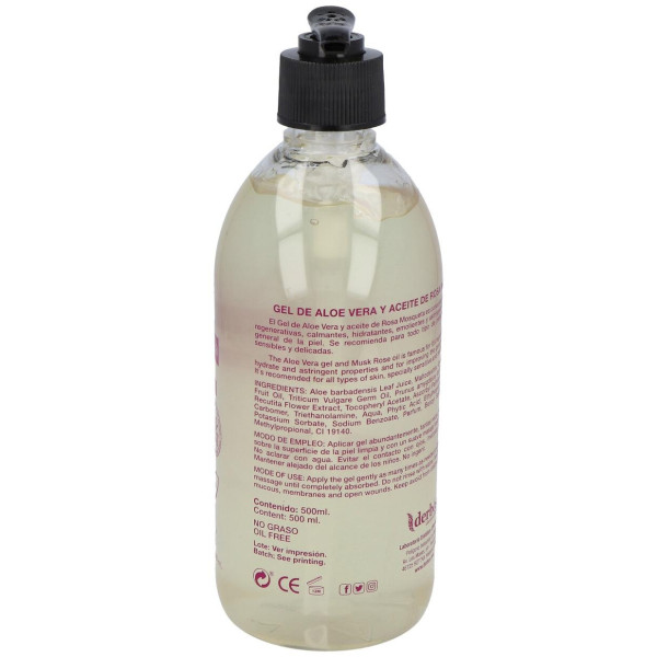 Derbós Gel Aloe Vera Y Rosa Mosqueta 500Ml