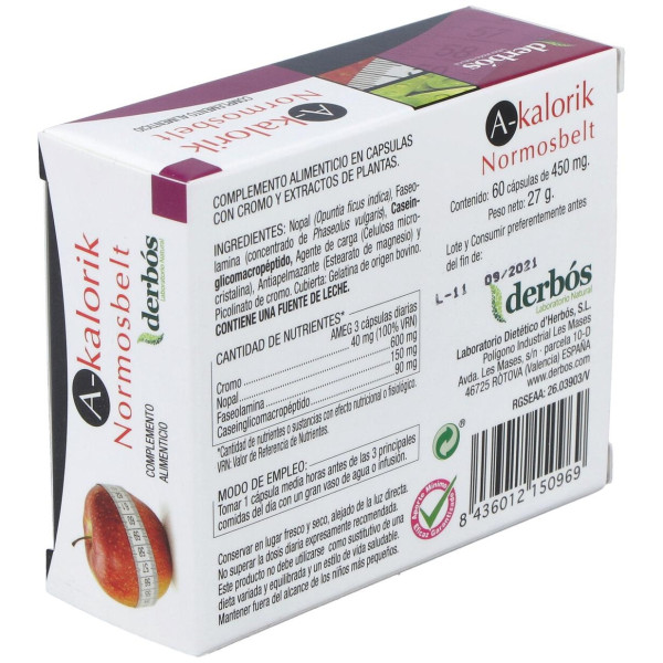 Derbos A-Kalorik 60Cáps