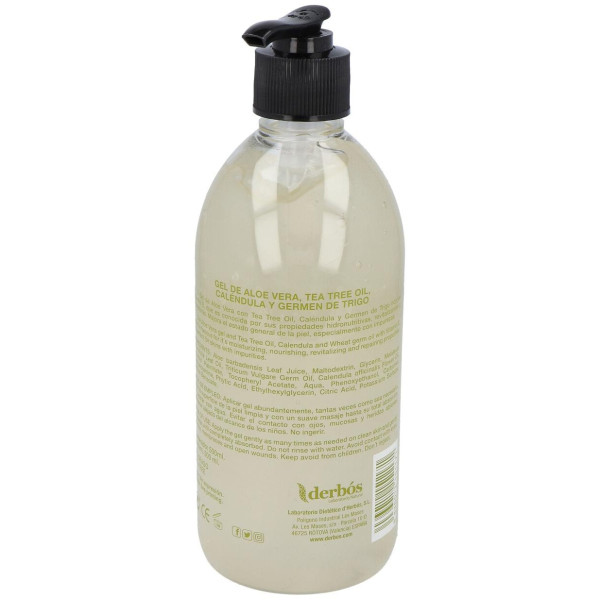 Derbós Gel Aloe Vera Y Árbol De Té 500Ml