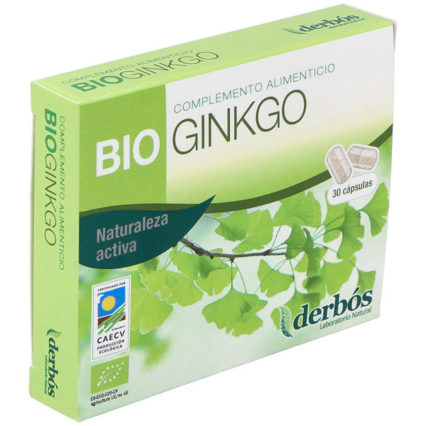 Derbós Bio Ginkgo Biloba 30Cáps