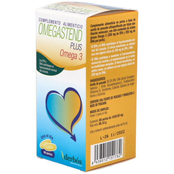 Omegastend Plus 60Perlas