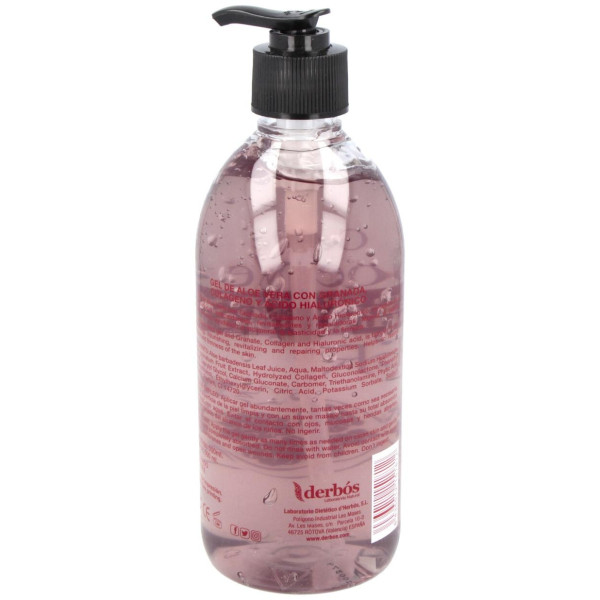 Derbos Gel Aloe Vera Granada 500Ml