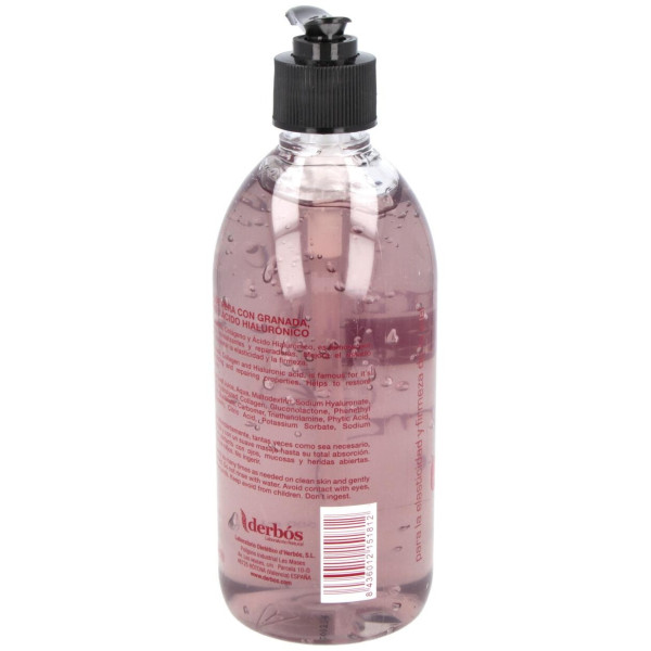 Derbos Gel Aloe Vera Granada 500Ml