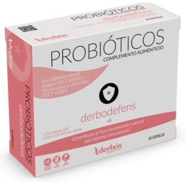 Derbos Derbodefens Probioticos 30Caps